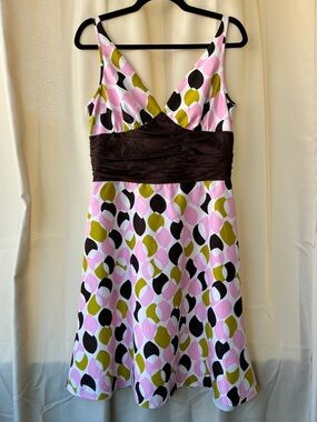 Phoebe Couture 100% Silk Empire Waist Dress